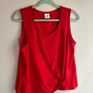 CAbi knotty twist waist tank